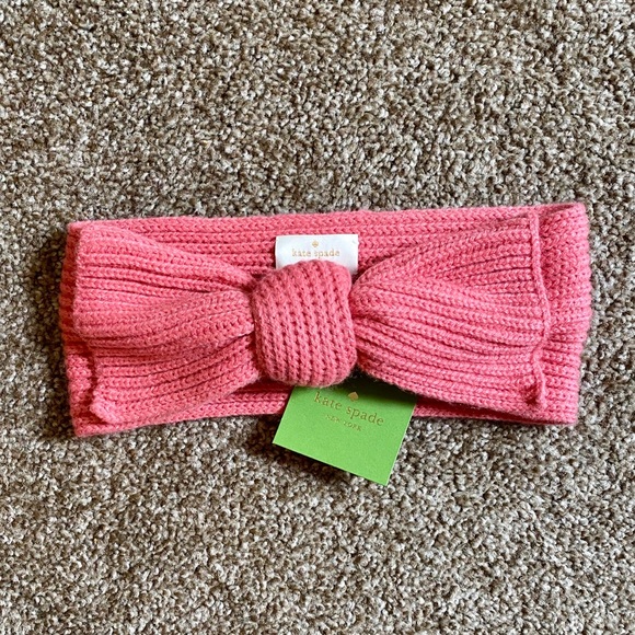 kate spade Accessories - NWT Kate Spade Azalea Pink Bow Headband